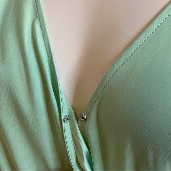 Guess by Marciano Asymmetrical Mint Wrap Dress **MINT CONDITION** - Picture 8 of 13